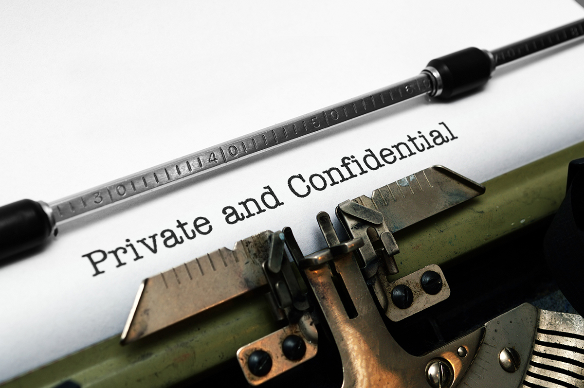 Private And Confidential SBI